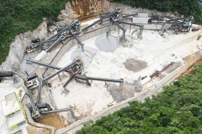 廣西年產(chǎn)300萬噸大型機(jī)制砂石生產(chǎn)線