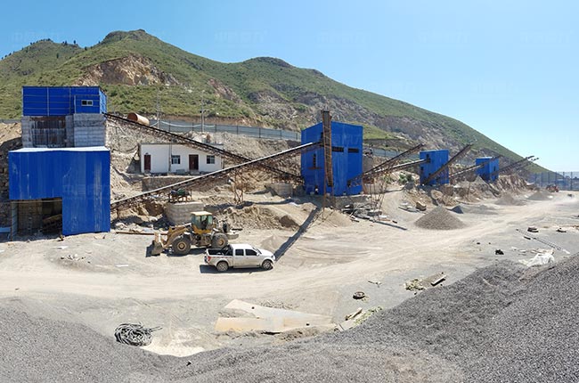 平頂山時產600噸環保石子生產線