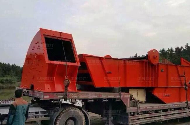 江西吉安時(shí)產(chǎn)200噸石料生產(chǎn)線