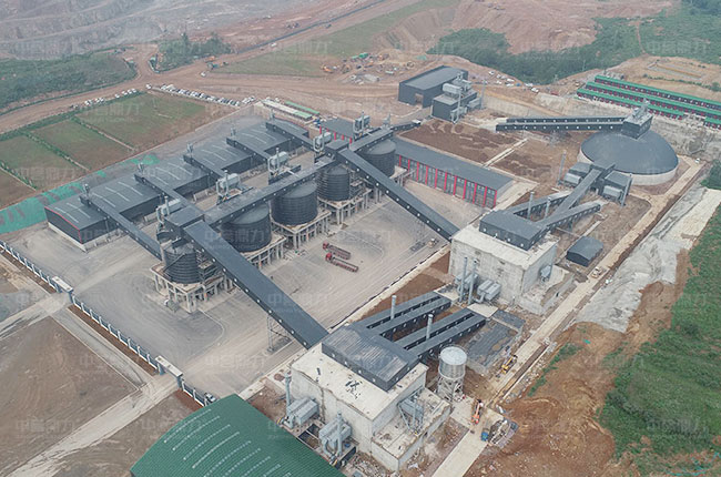 永順鋁土時產3000噸封閉環保型碎石生產線