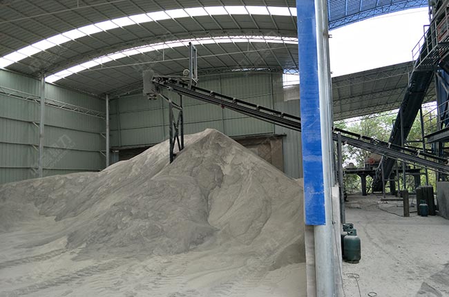 湖南常德時產(chǎn)100噸制砂生產(chǎn)線