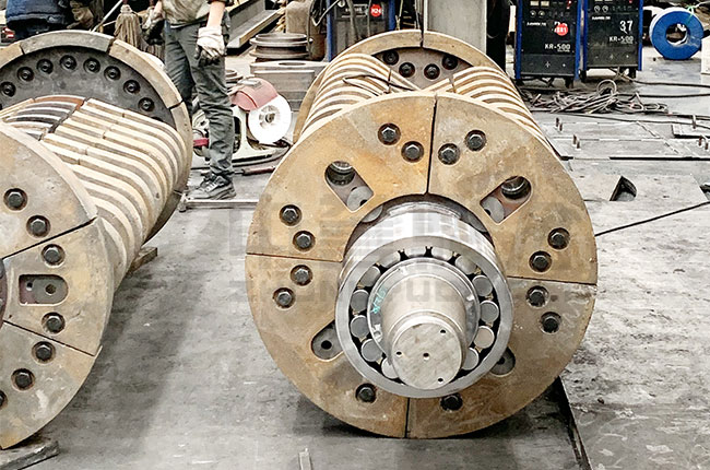 重型錘式破碎機轉子