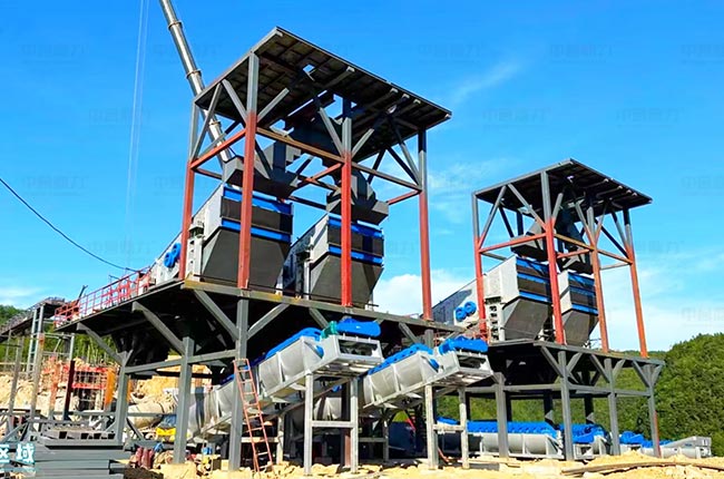 四川達(dá)州年產(chǎn)200萬噸建材石料生產(chǎn)線