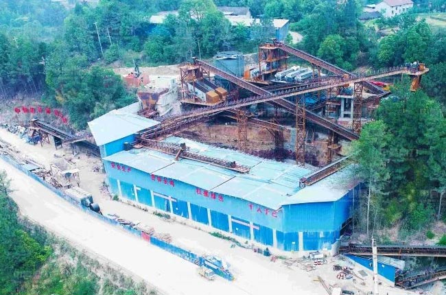 四川資中縣時(shí)產(chǎn)1000噸水洗砂石骨料生產(chǎn)線