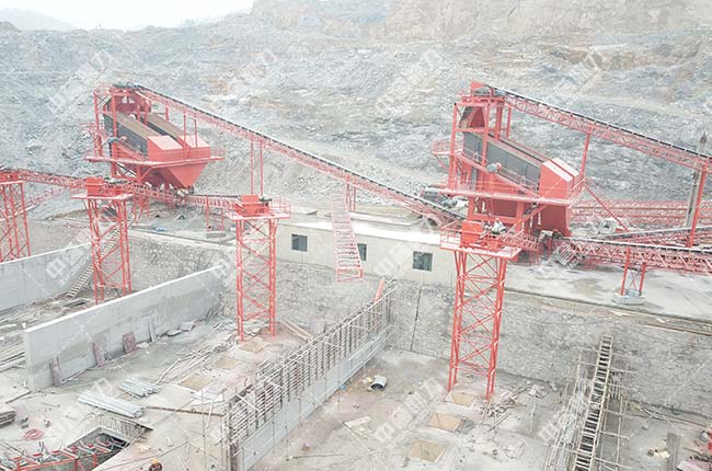 重慶榮建材時(shí)產(chǎn)1000噸砂石骨料生產(chǎn)線