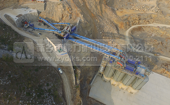 河南春江水泥廠骨料生產線 河南春江水泥廠骨料生產線