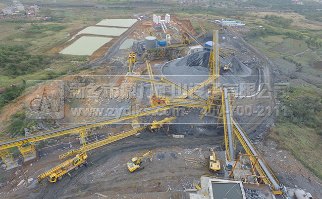 制砂生產線現場 制砂生產線現場