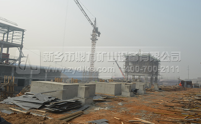 破碎機安裝基礎 破碎機安裝基礎