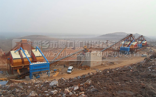 砂石廠生產現場 砂石廠生產現場