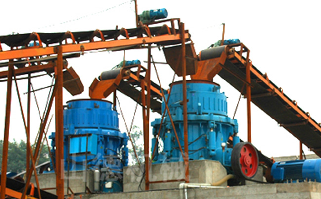 液壓圓錐破碎機生產現場案例 液壓圓錐破碎機生產現場案例