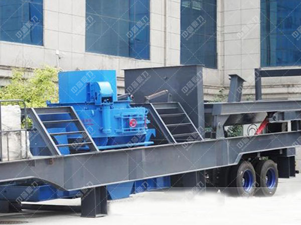 移動式石子破碎機 移動式石子破碎機