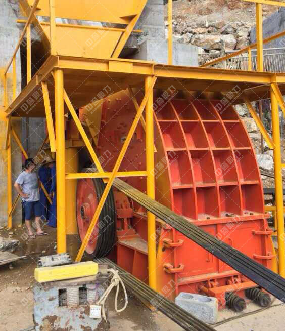 江西南昌時產300噸骨料生產線現場案例展示4