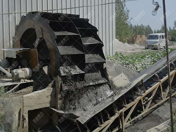 制砂生產(chǎn)用輪斗式洗砂機(jī)