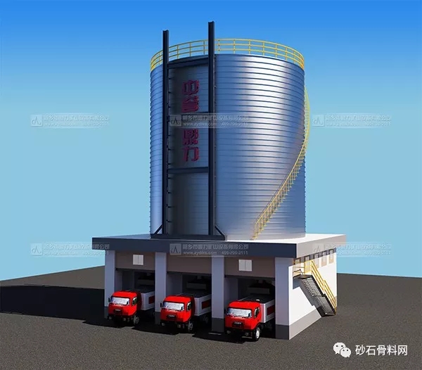 儲(chǔ)料罐設(shè)置