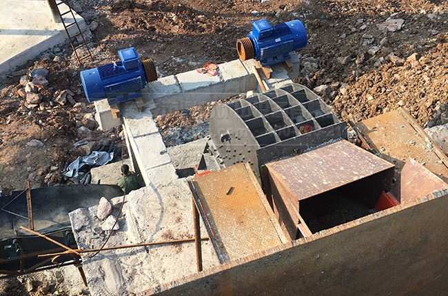 南陽內鄉縣時產300-400噸骨料生產線