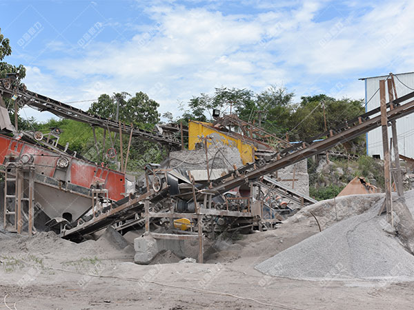 時產100噸制砂生產線