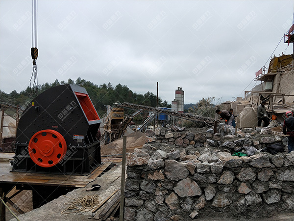 錘式破碎機安裝