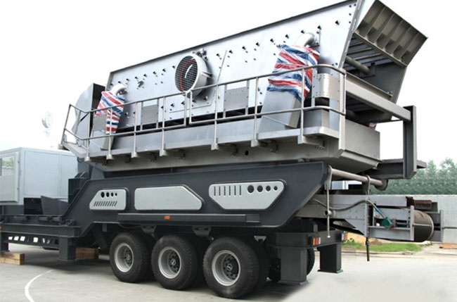 移動(dòng)沙石破碎機(jī)