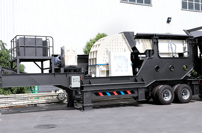 移動(dòng)沙石破碎機(jī)