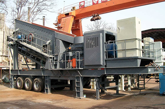 移動(dòng)式圓錐粉碎機(jī)