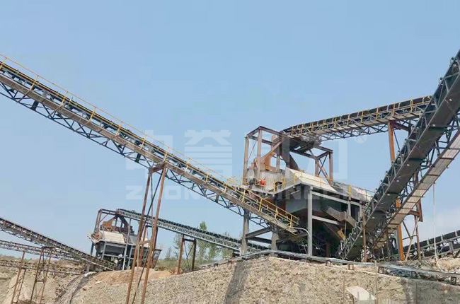 河南鄭州時產700噸石灰石生產線